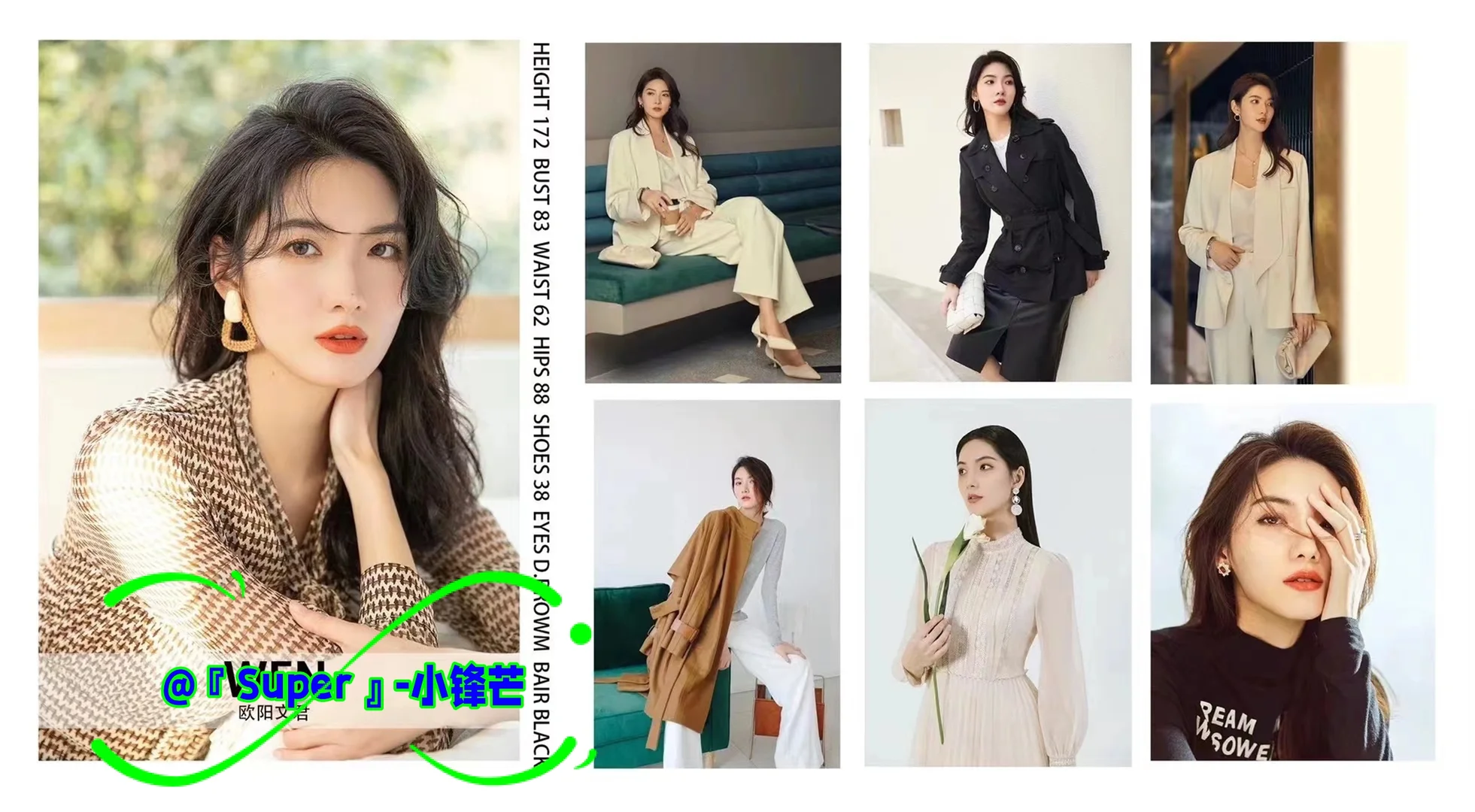 大牌云集：轻熟风女模集锦