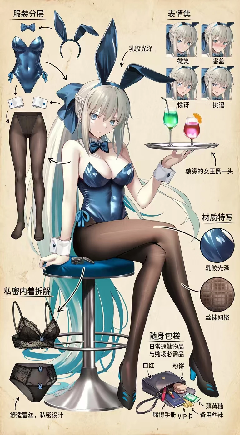 ootd穿搭拆解之兔女郎篇～