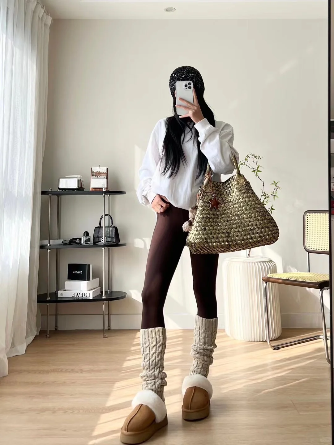 lululemon Fleece 26寸拉绒高腰瑜伽裤