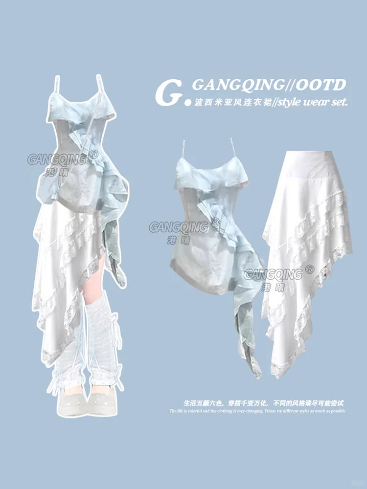 暑期海边穿搭｜多巴胺色系超绝💐