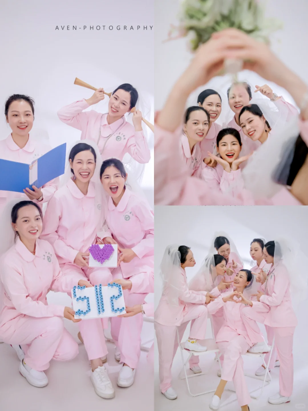 护士节愉快。写真