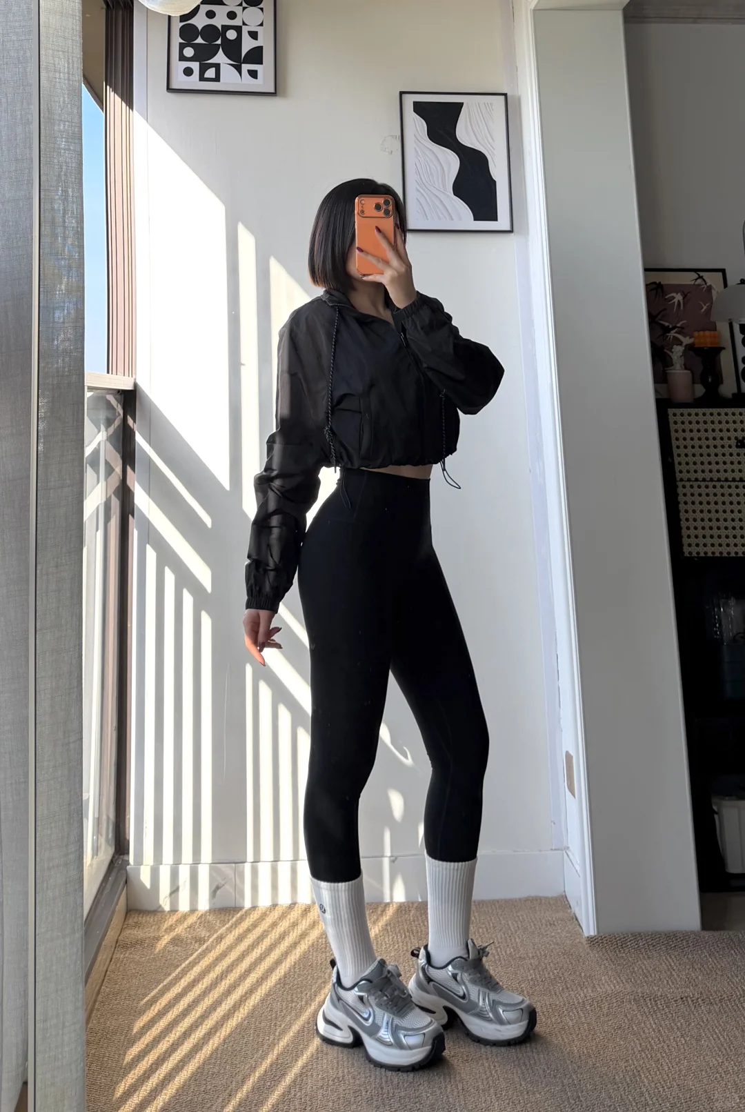 谁懂啊！瑜伽裤真的是我的本命舒适区～