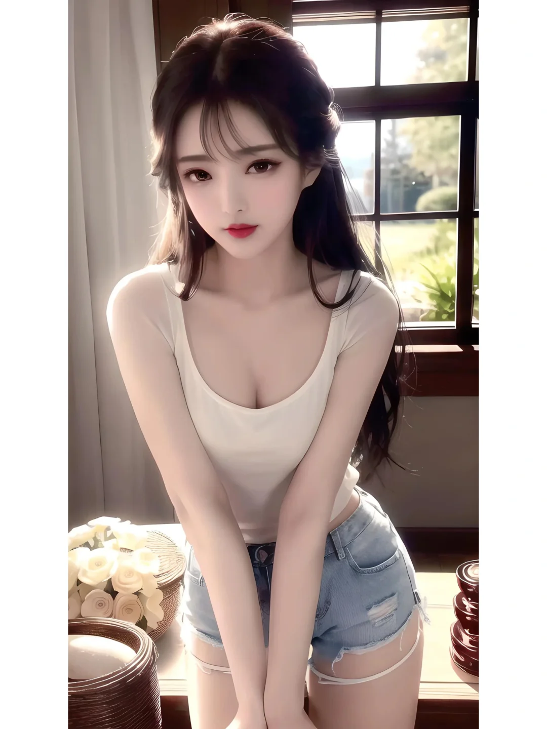 性感妩媚古风美女，感动人心弦