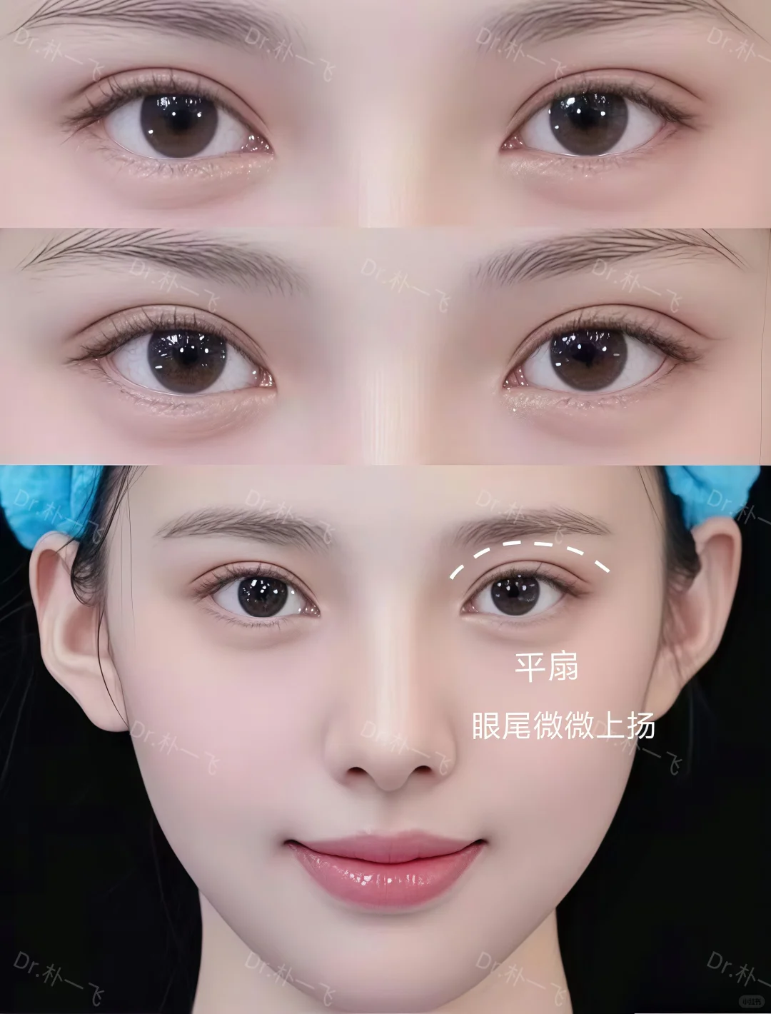 🦊像狐狸一样的眼睛素颜也超美~