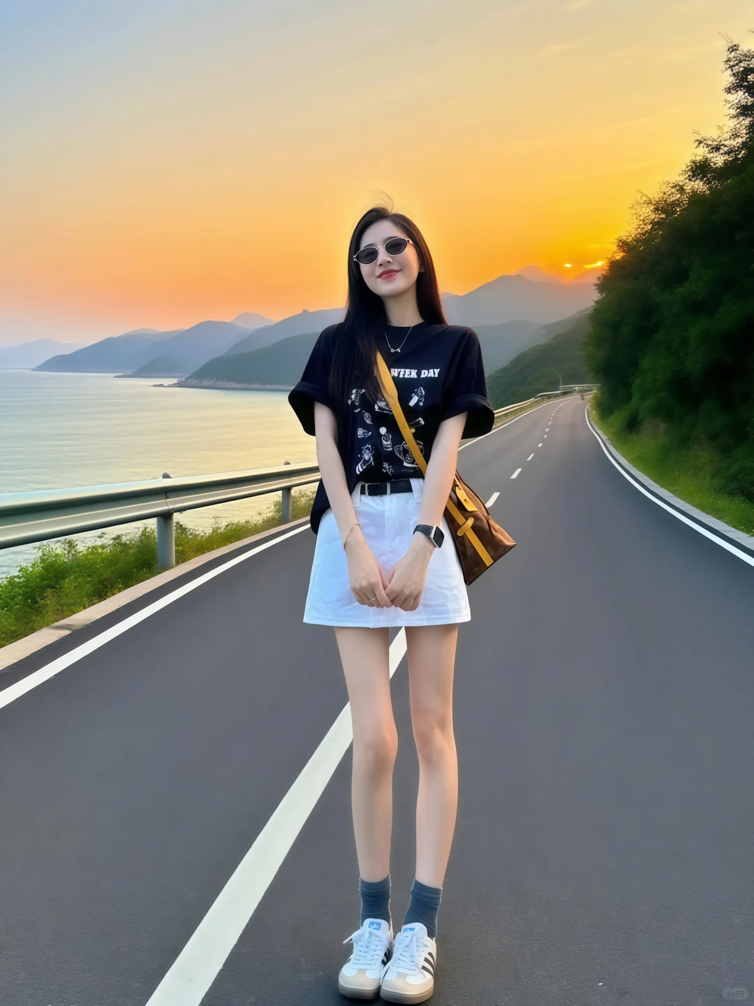 海边夕阳，我来拍啦！🌅