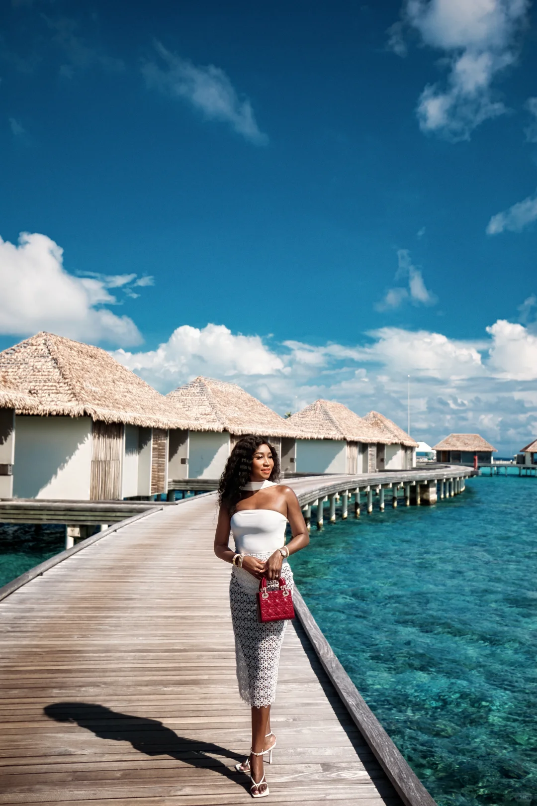 马尔代夫的阳光，拥抱来自伦敦的辣妹