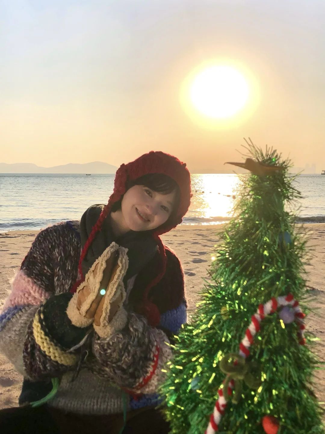 海边的圣诞氛围感🎄 | 青岛陪拍