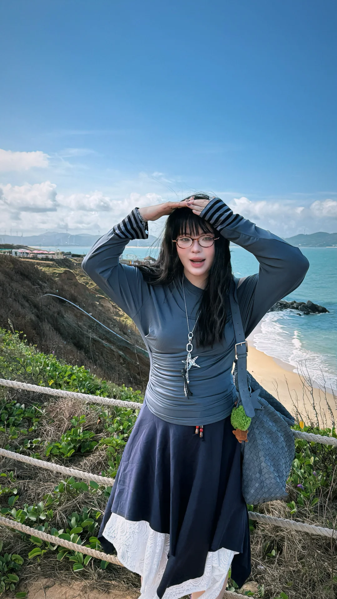 平潭岛日记🏝️🩵⋆˙𓇼 镜沙你好美～