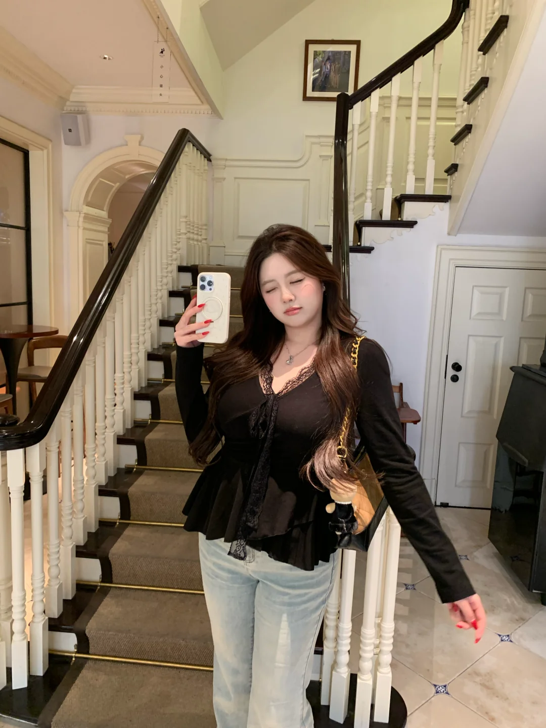 168/135斤微胖穿搭｜秋冬的氛围感穿搭