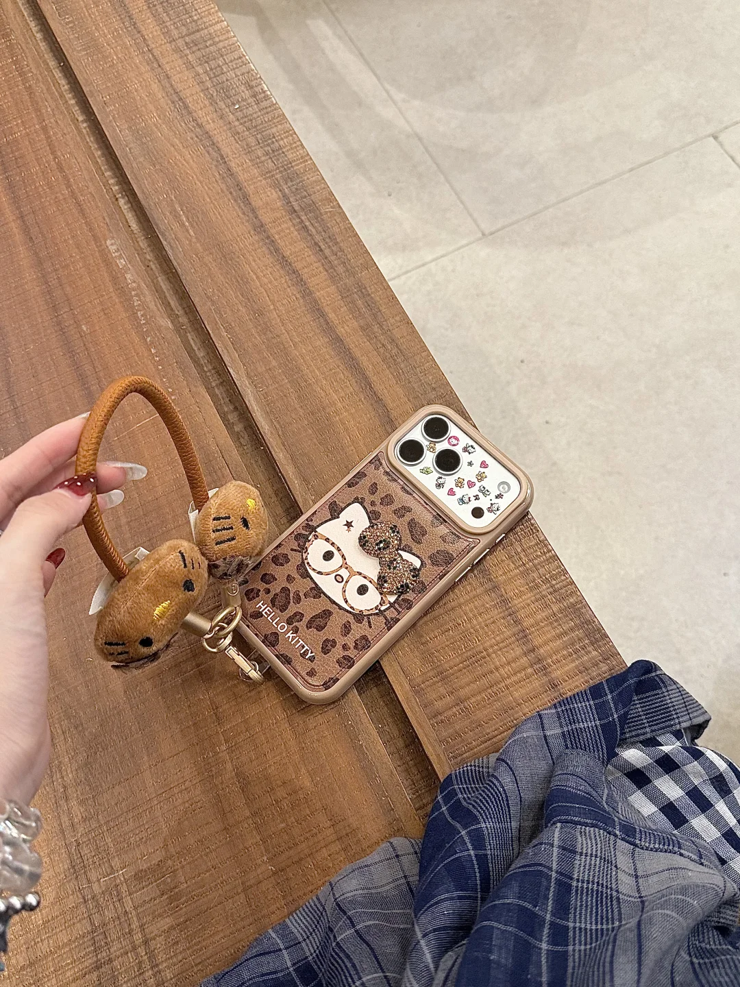 辣妹预警*♡+*.轻朋克亚亚感豹纹kitty好酷辣