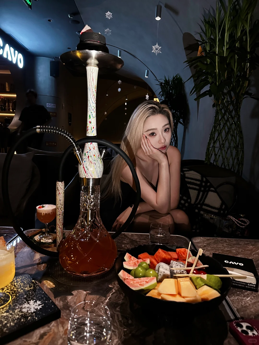 三里屯圣诞氛围bar｜辣妹穿搭太出片儿了