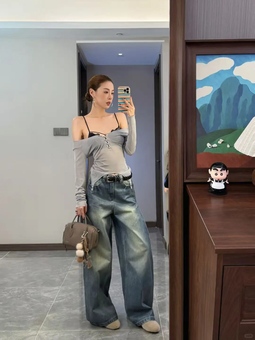 小胸天菜！秋冬叠穿蕾丝内衣的神仙操作🍁