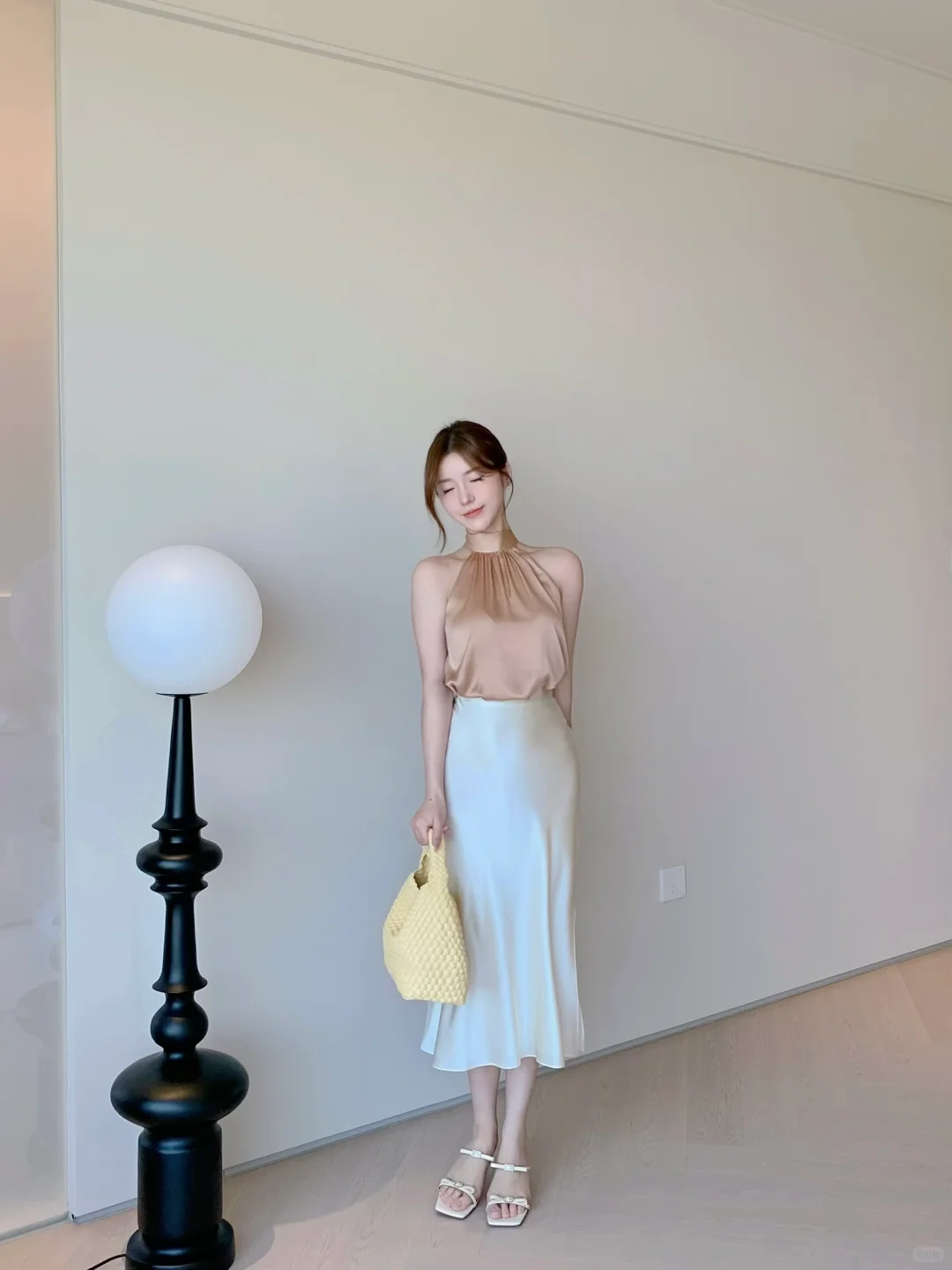 丝绸好适合夏天～🫧气质欧尼look☕