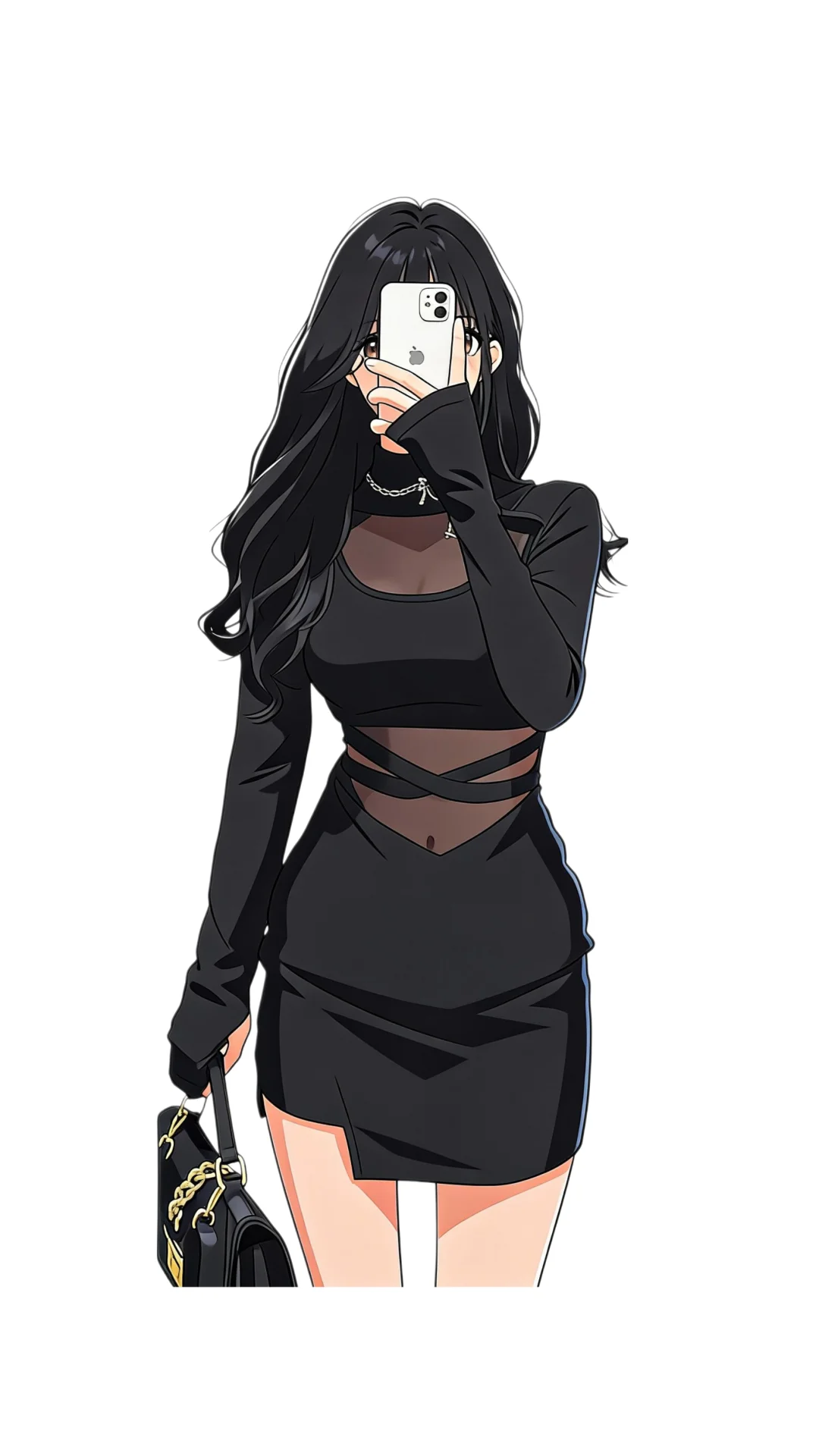 Vocal 黑色包臀裙才是永远的神！