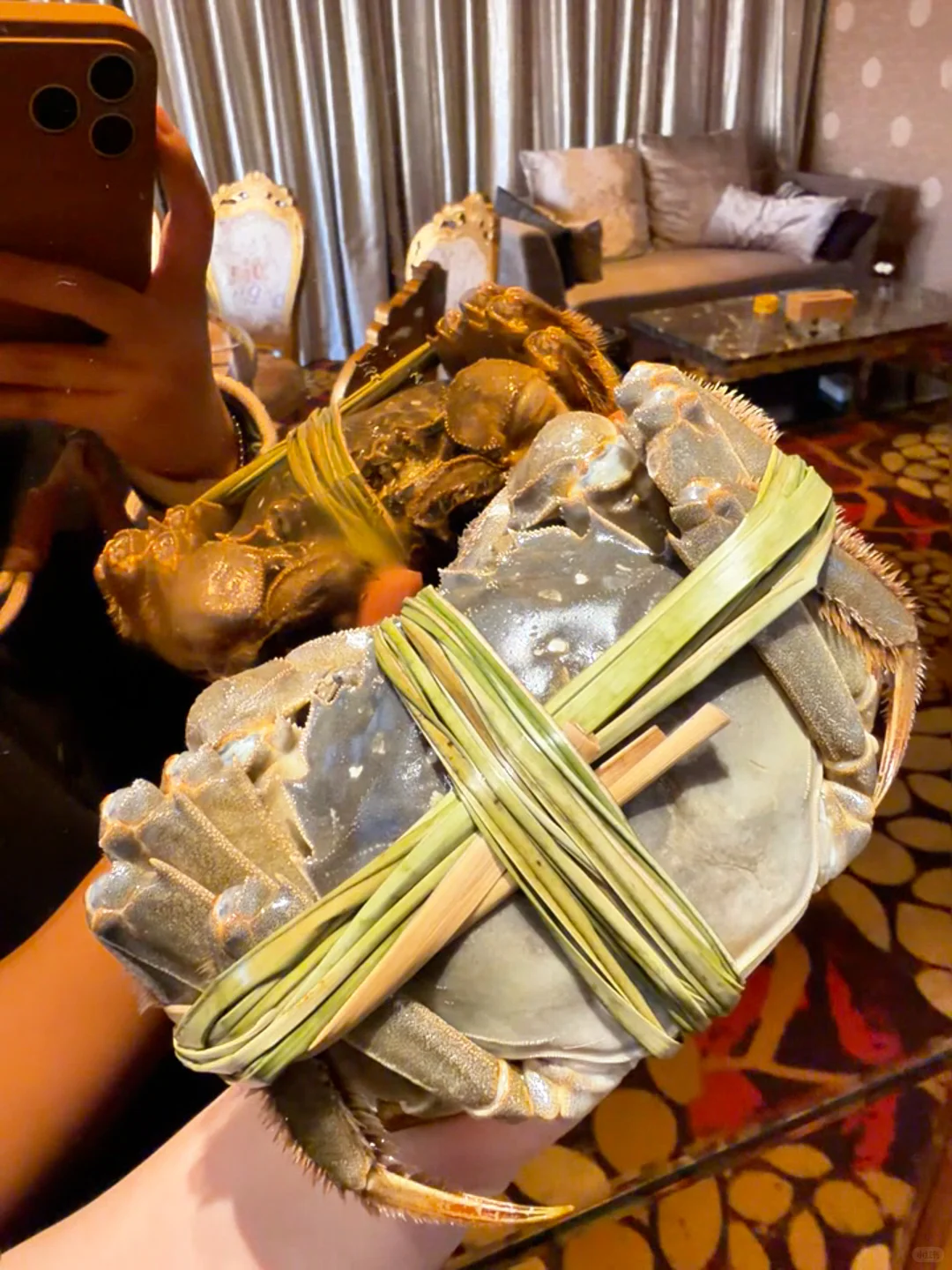 糊嗓警告❗绝啊，比猪油还香的公蟹膏~