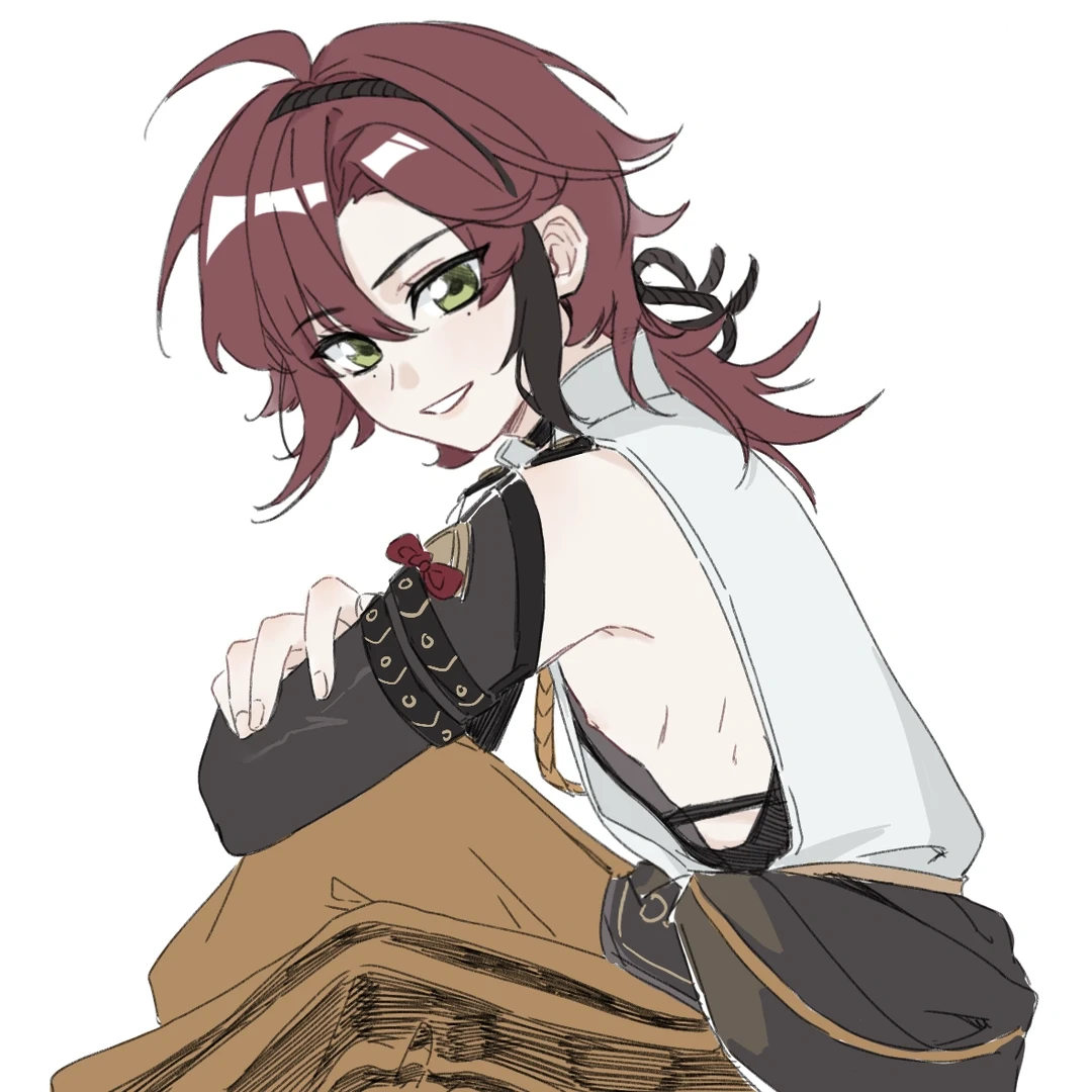 小鹿衣服很涩耶