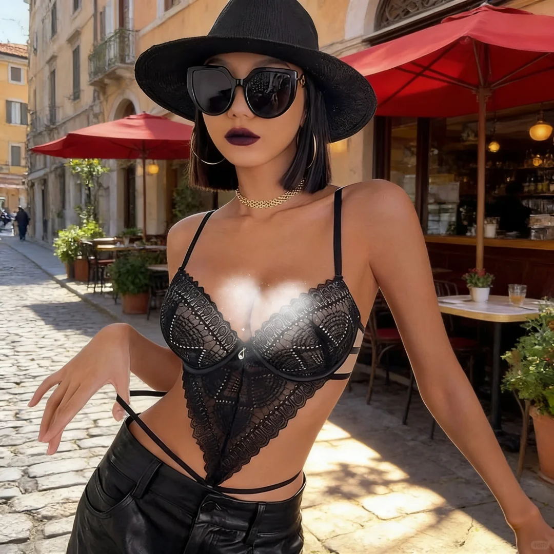 图腾蕾丝衣｜意式辣妹的氛围感杀器✨