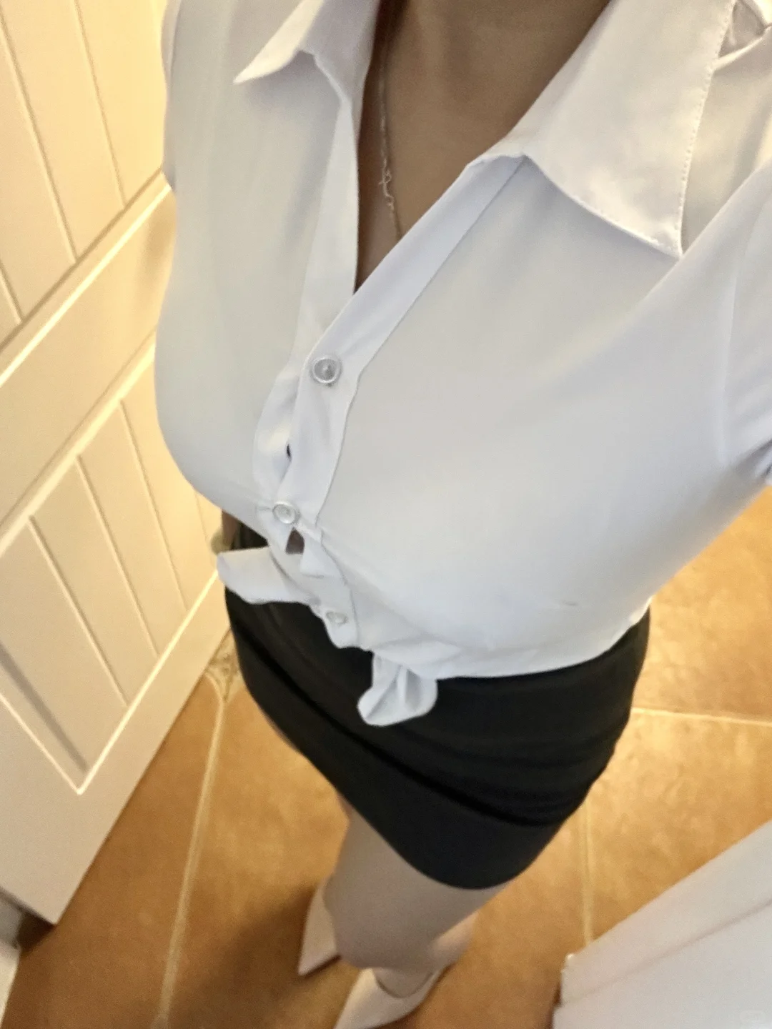 我的白衬衫穿搭！！职业穿搭
