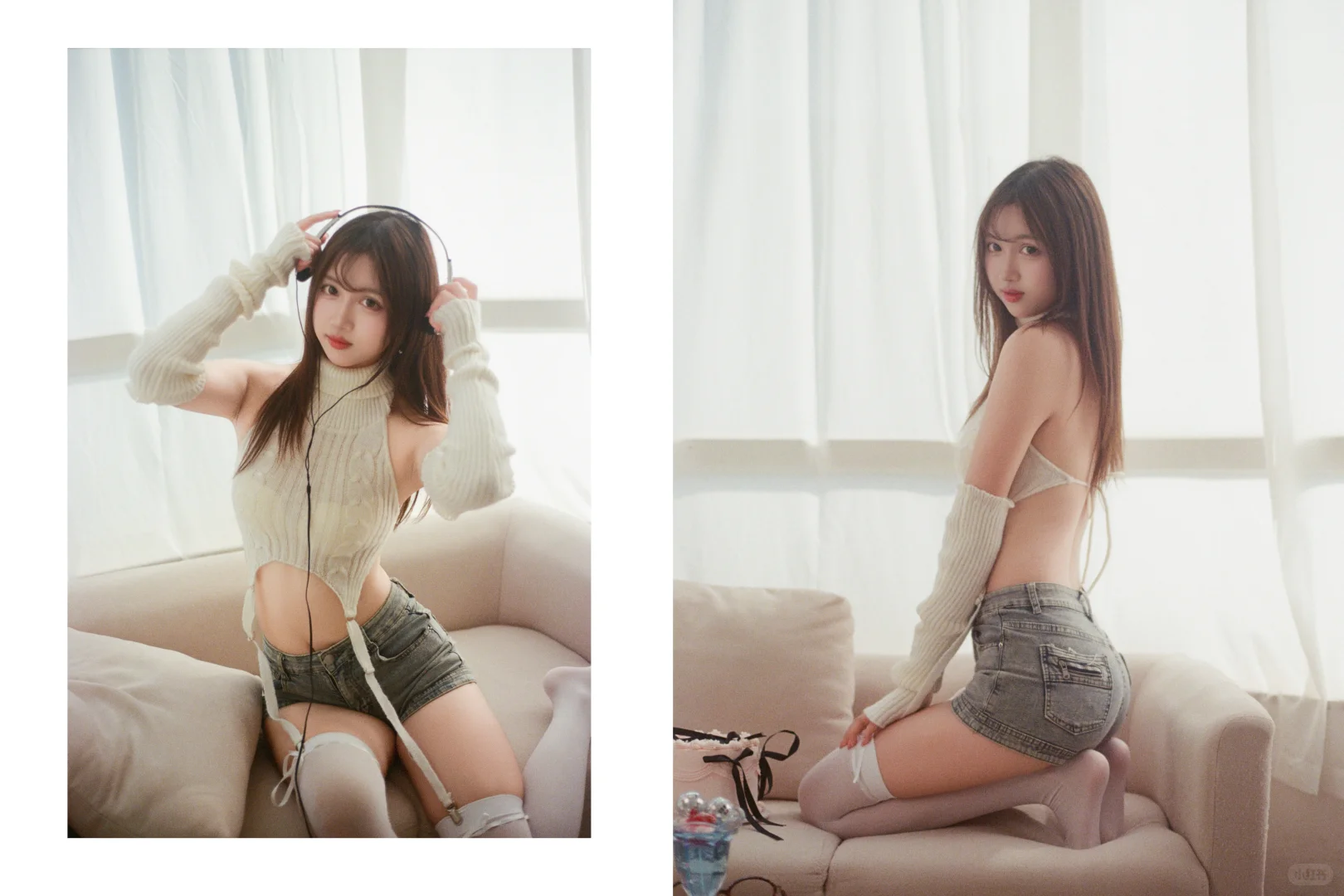 纯欲写真|蝴蝶扇动翅膀与自由共振。