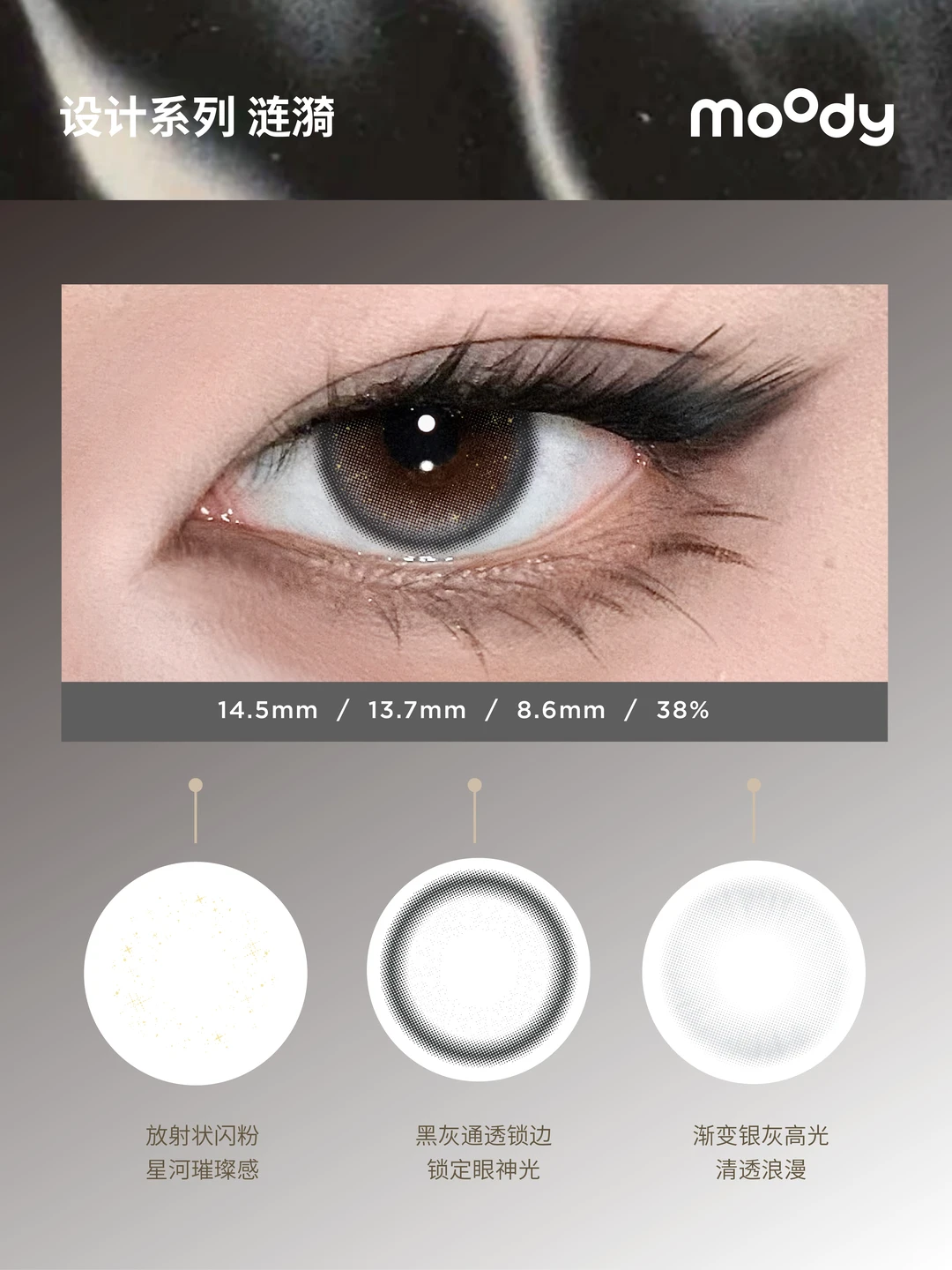 重磅上新✨年末定制辣妹混血瞳 速来玩妆！