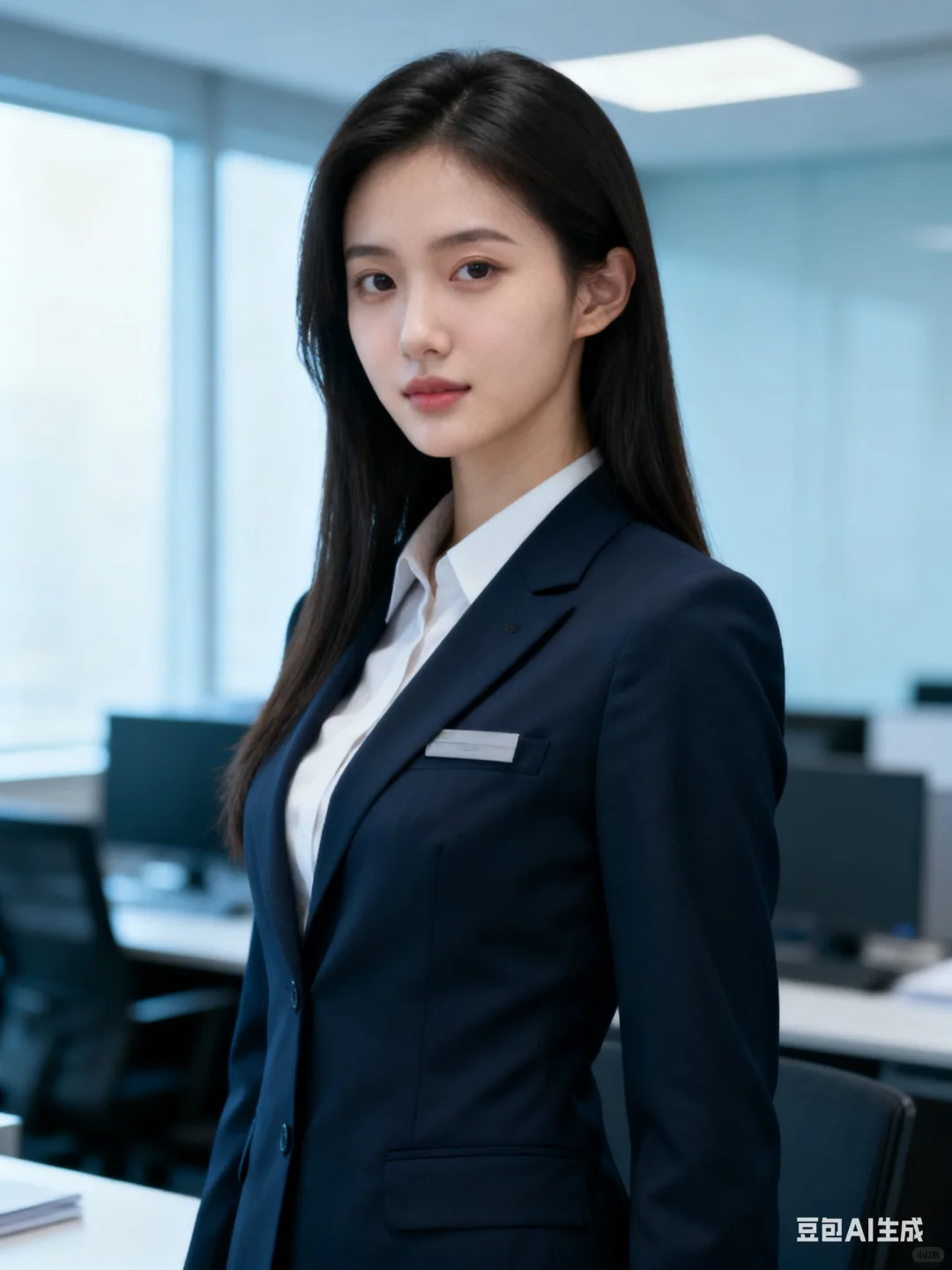 办公室制服也很赞