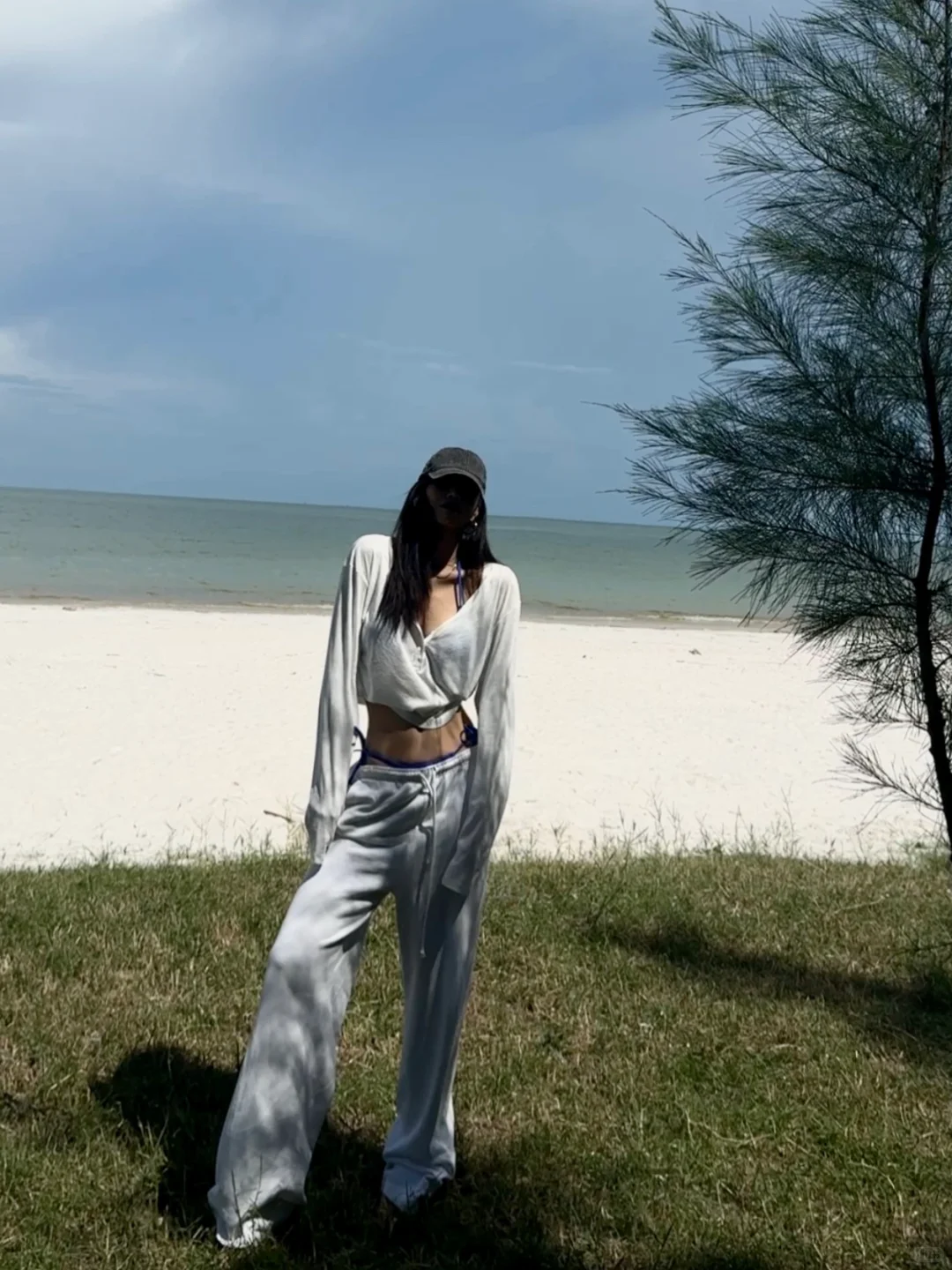 一身白就是出片