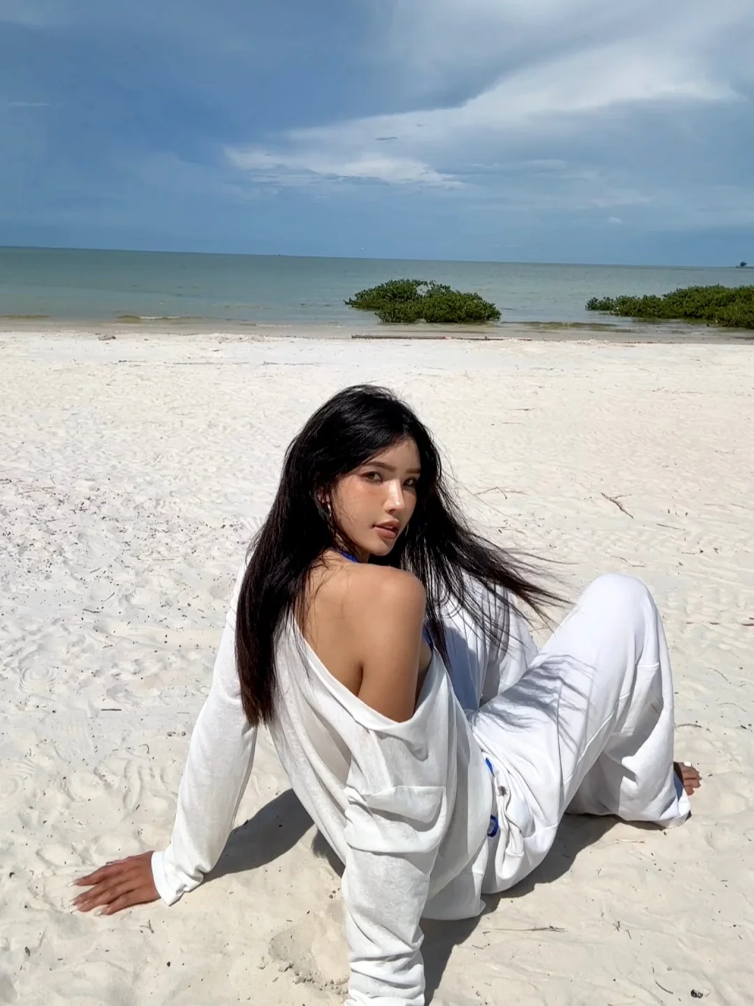 一身白就是出片