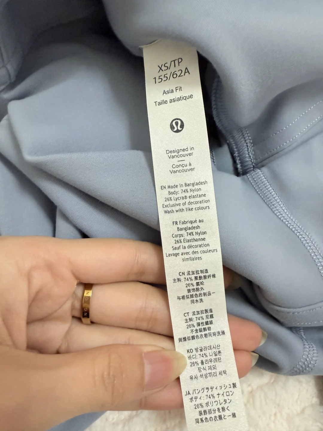 ➗lulu全新瑜伽裤xs