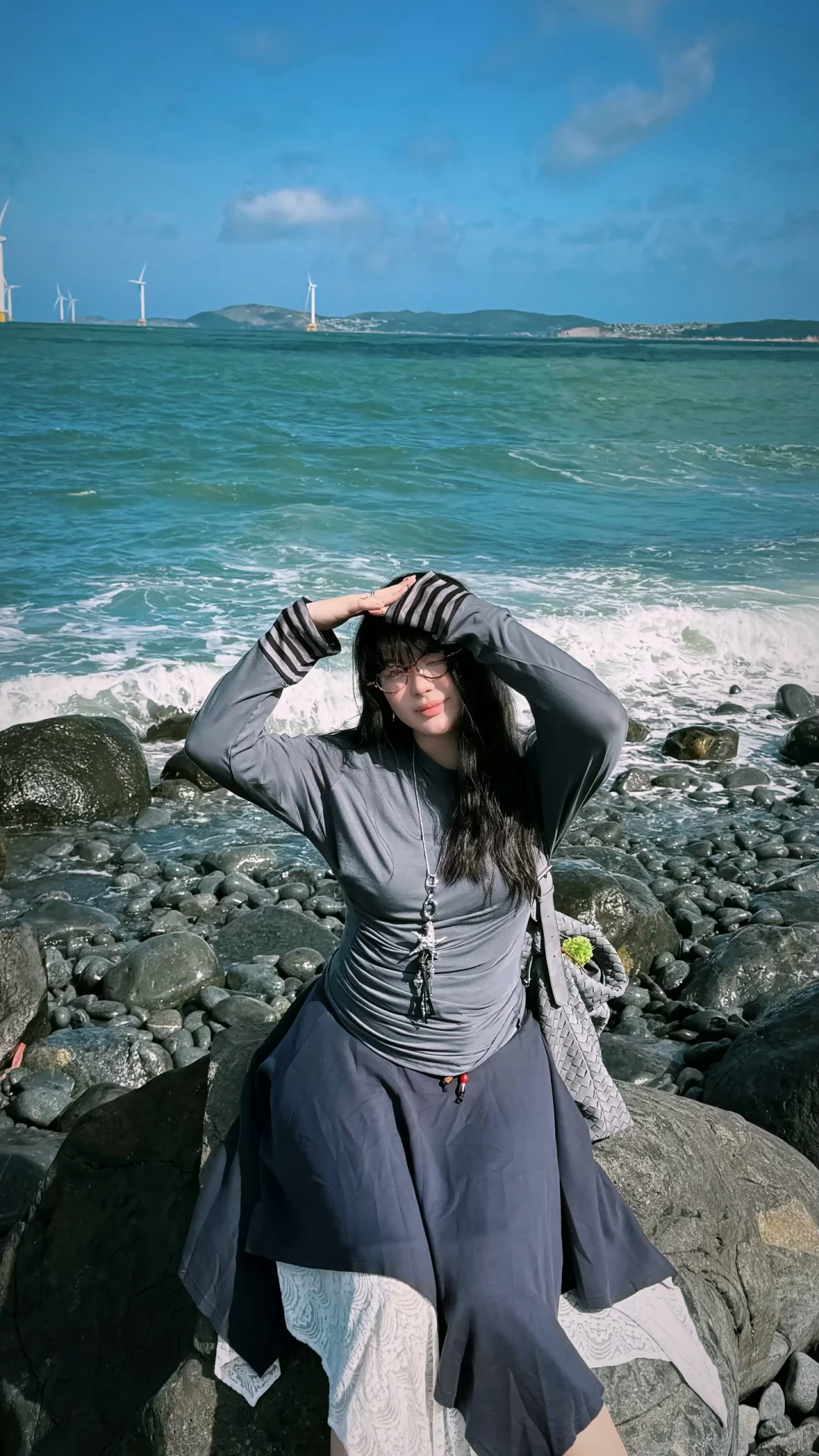 平潭岛日记🏝️🩵⋆˙𓇼 镜沙你好美～