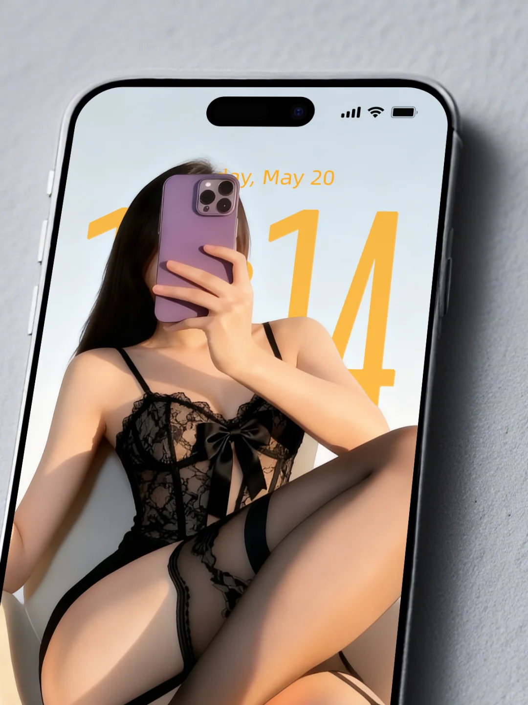 🧊手机壁纸｜黑丝壁纸，这个壁纸喜欢吗