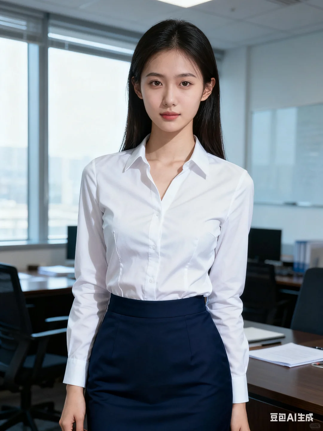 办公室制服也很赞