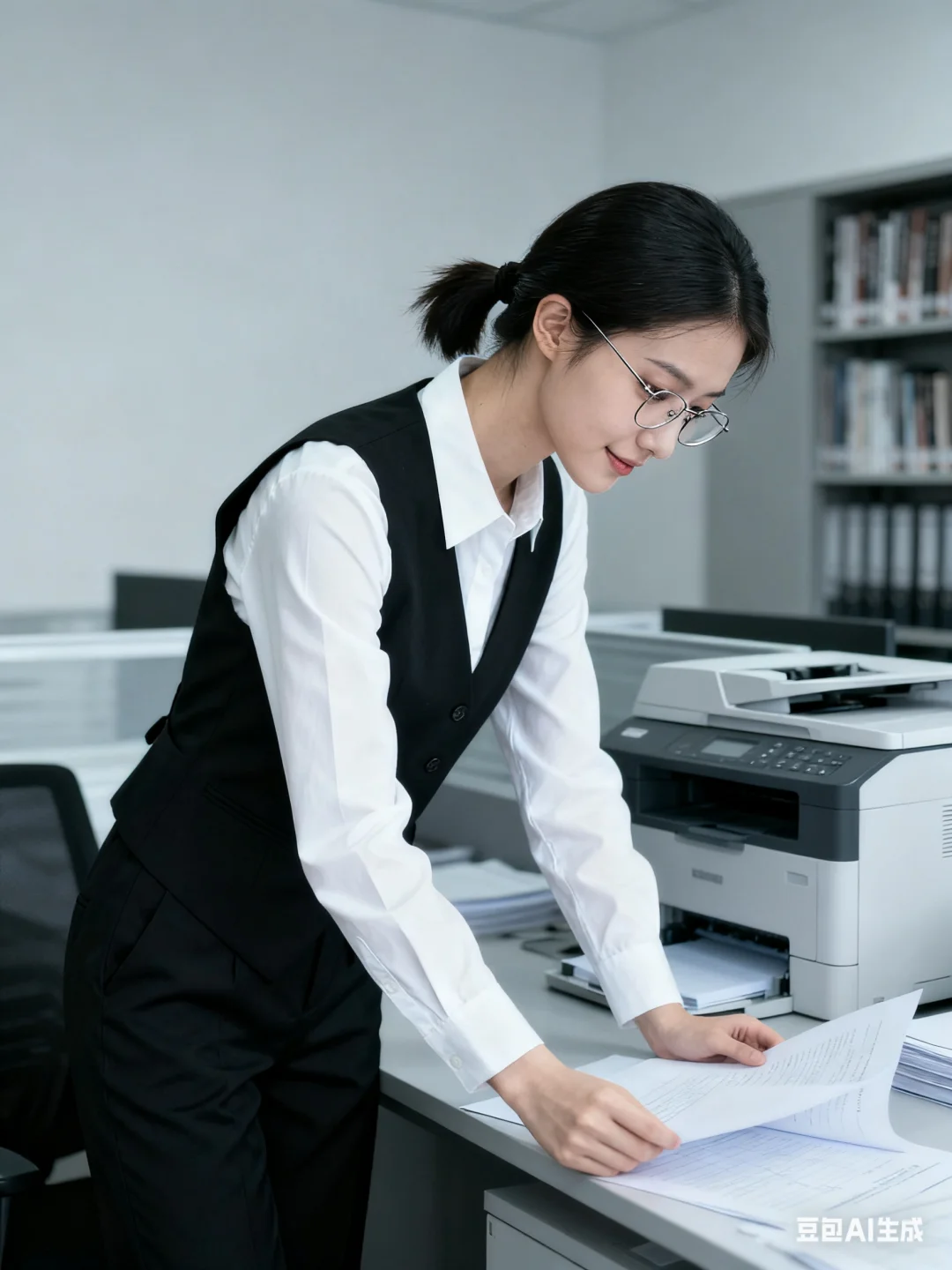 办公室制服也很赞