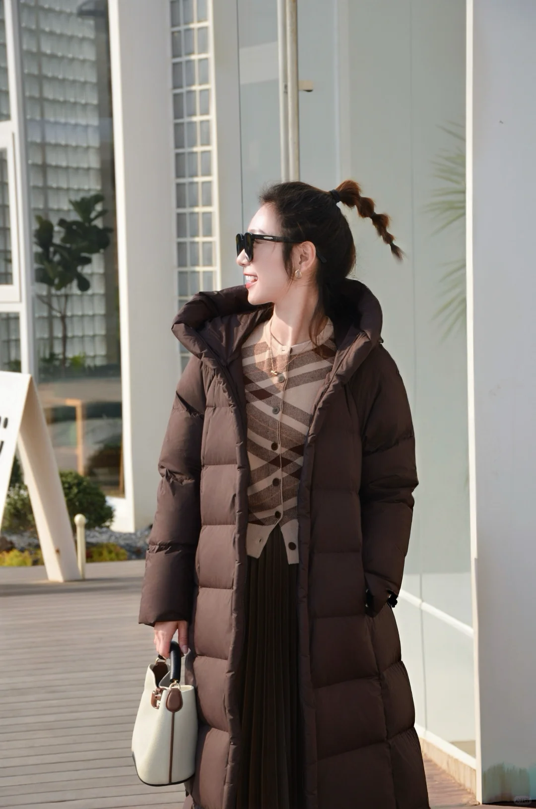 冬日海边|蓝色棕色好配啊