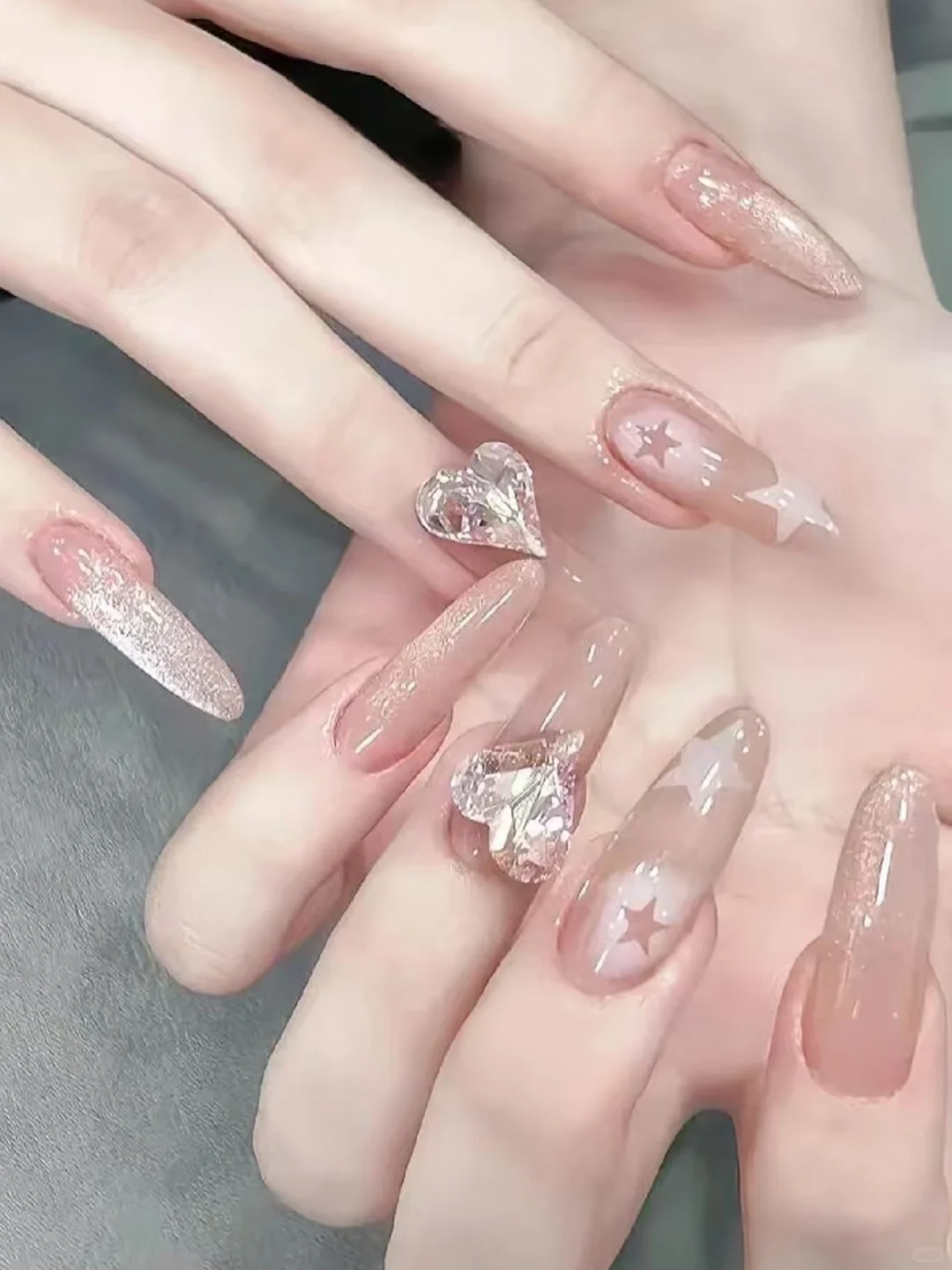 被问800遍的纯欲风美甲⭐美到心巴上