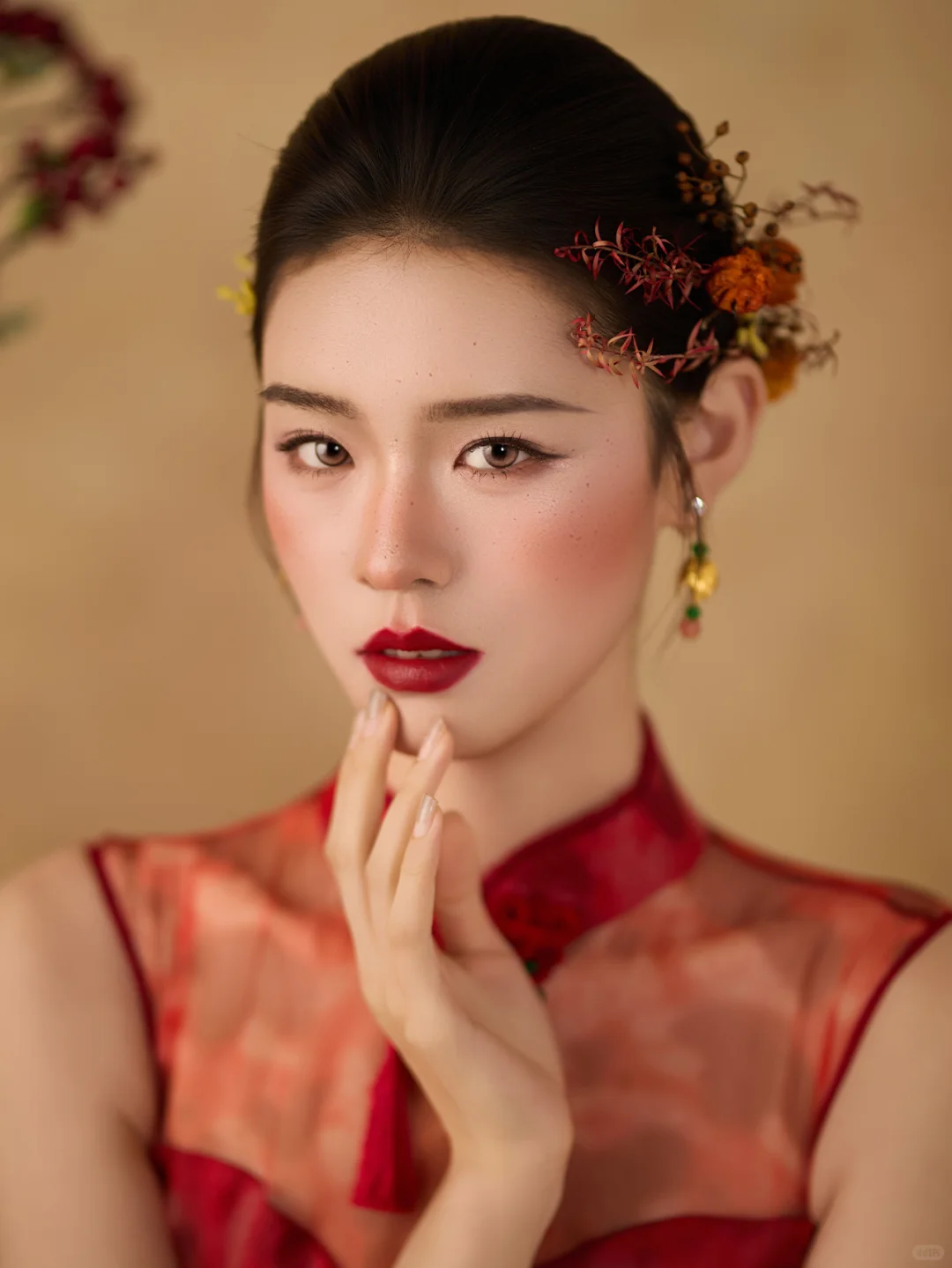 总会迷恋一件红裙｜娇艳热情的绽放🥀