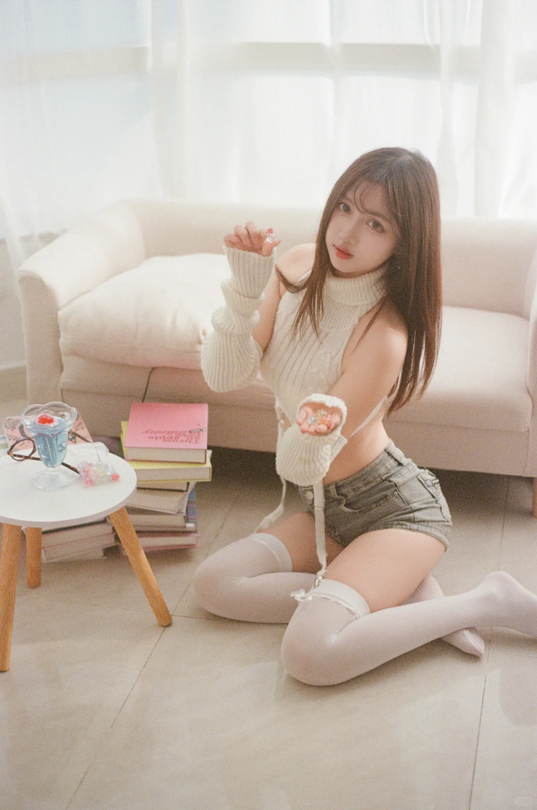 纯欲写真|蝴蝶扇动翅膀与自由共振。