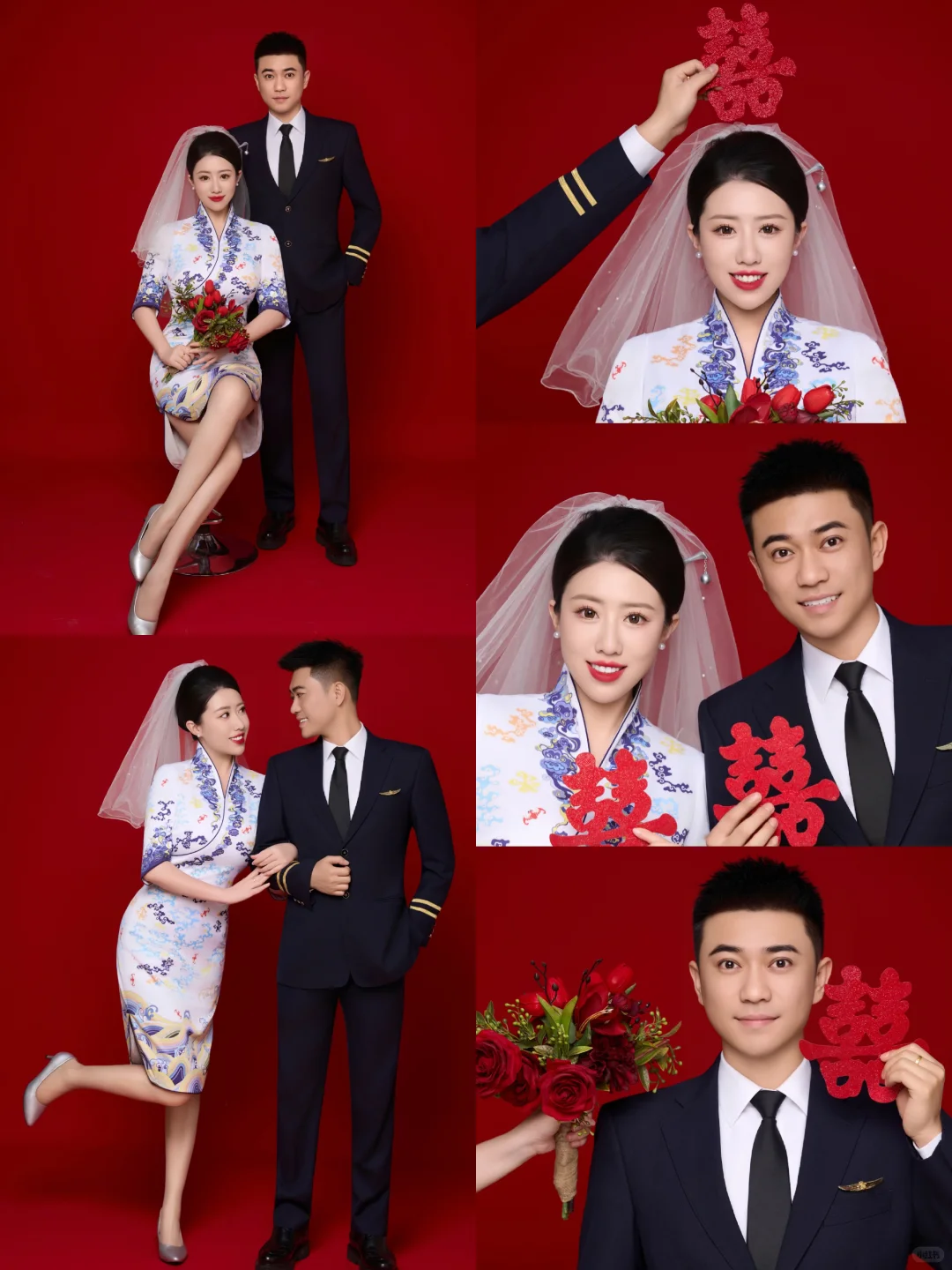 属于我们的红底照✈️