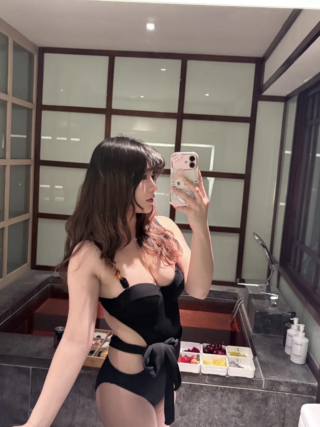 爱死温泉里的我🩱温泉泳衣