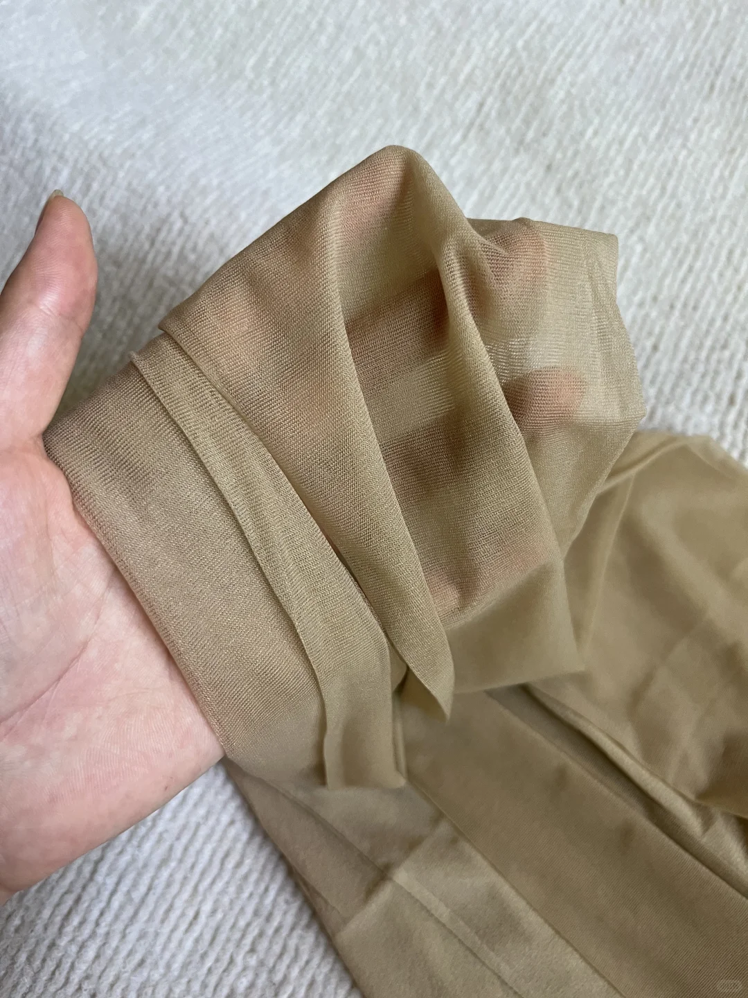 脚尖加固的肉丝果然没选错，耐穿又遮瑕