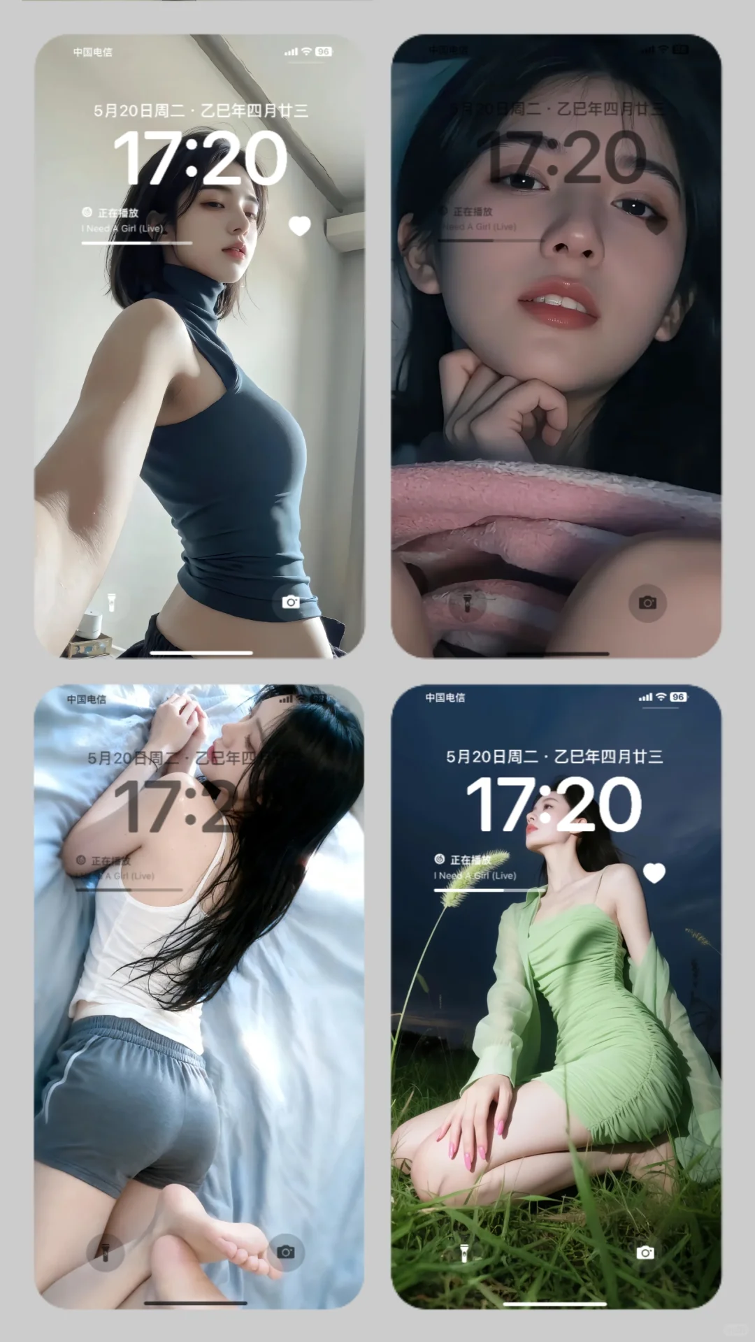 高级风美女壁纸｜谁用谁惊艳😵