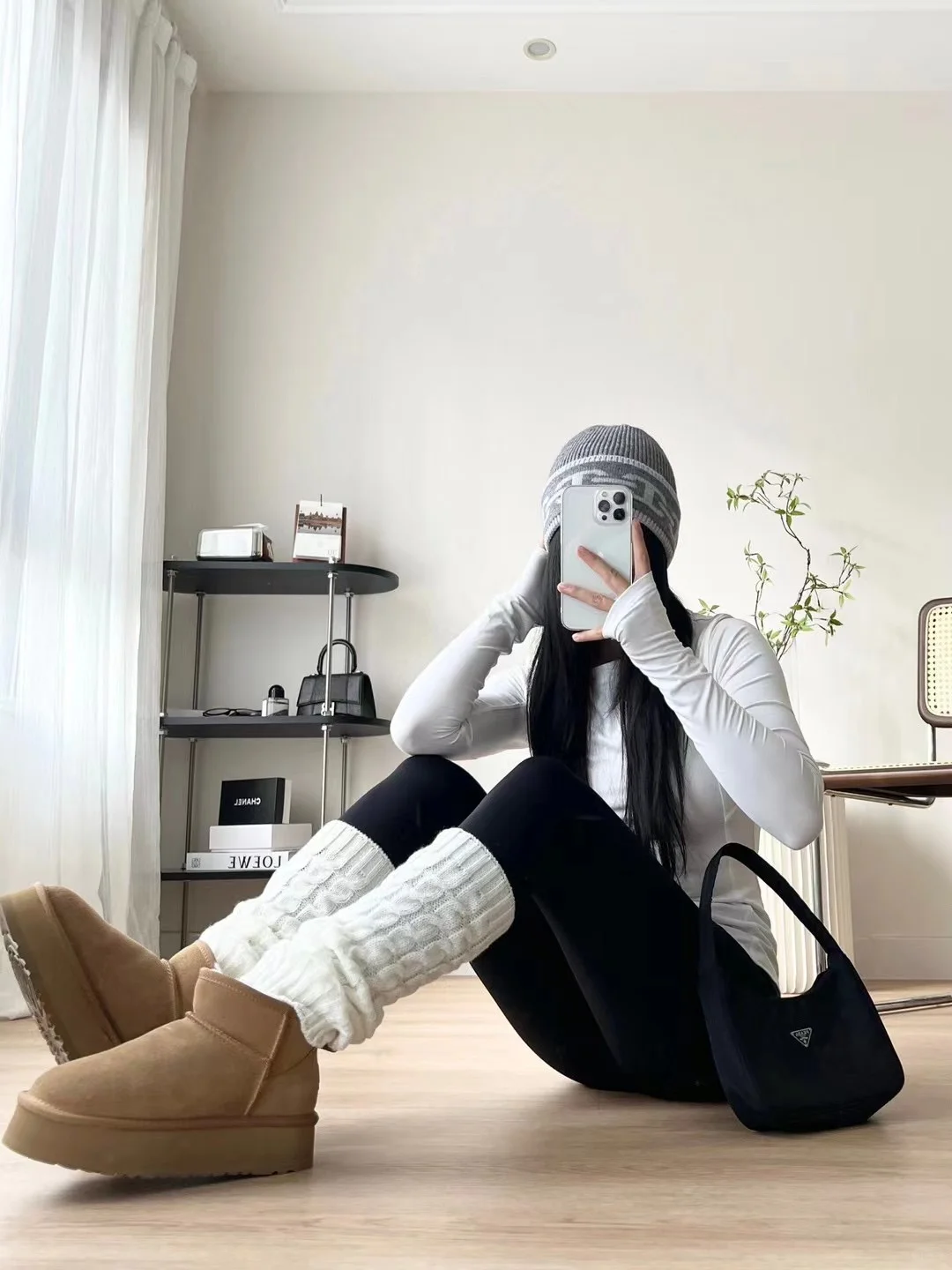 lululemon Fleece 26寸拉绒高腰瑜伽裤