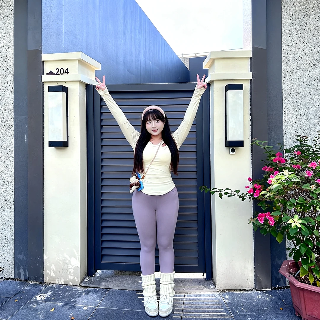 大码健身穿搭 | 无T线瑜伽裤实测