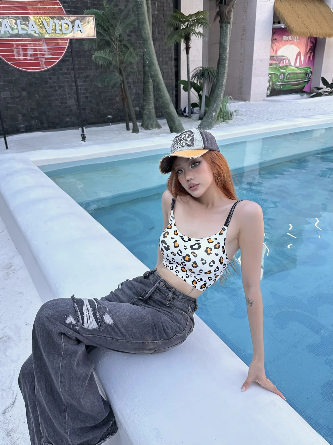 内衣外穿新思路，果冻条依旧稳定发挥👍