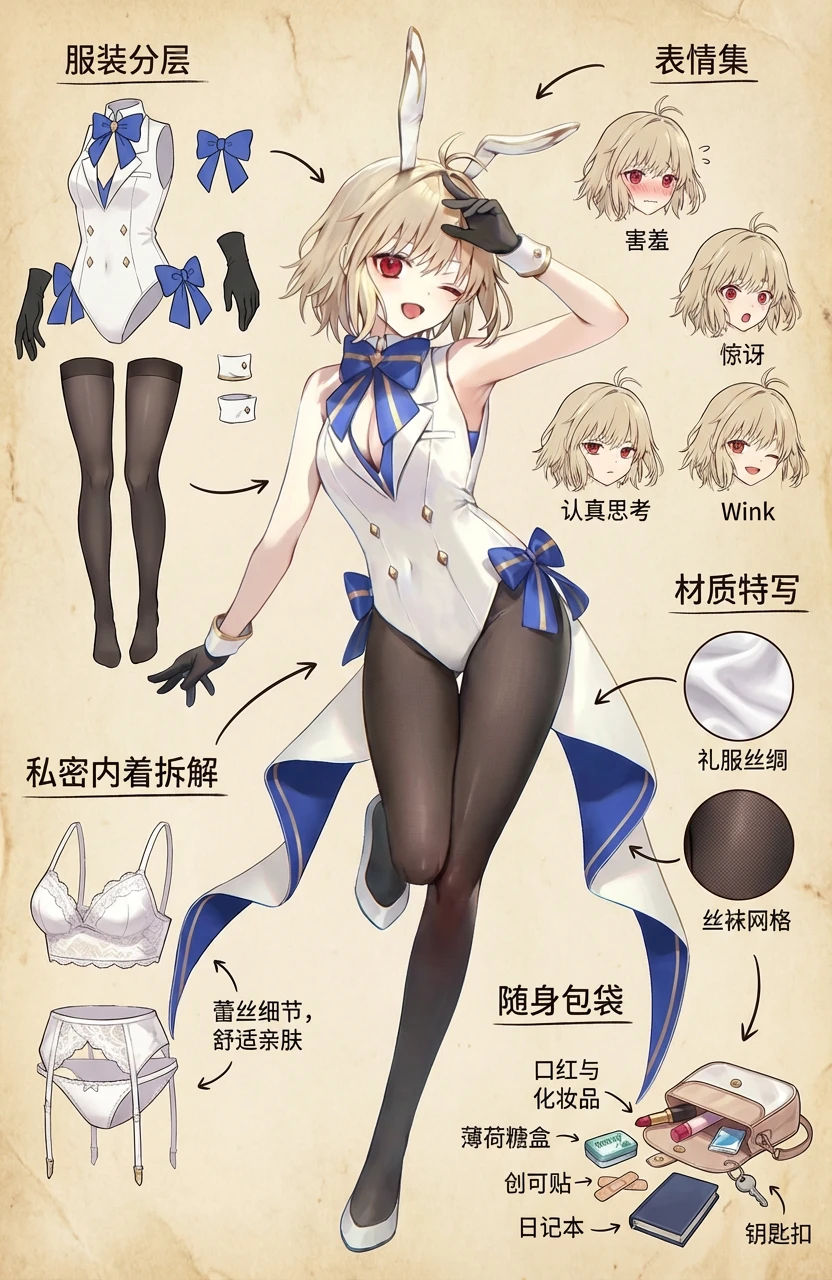 ootd穿搭拆解之兔女郎篇～