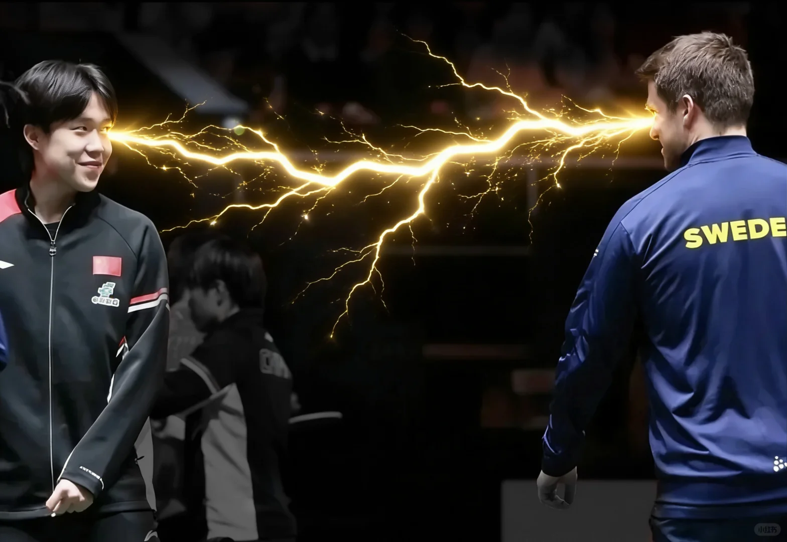 卡尔森：楚钦，你当时是怎么给我抛媚眼来着