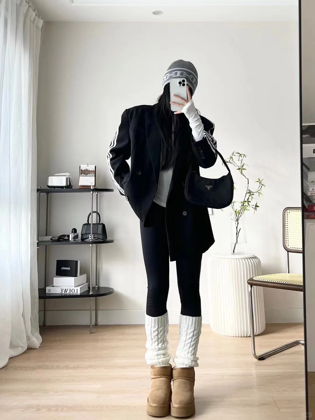 lululemon Fleece 26寸拉绒高腰瑜伽裤