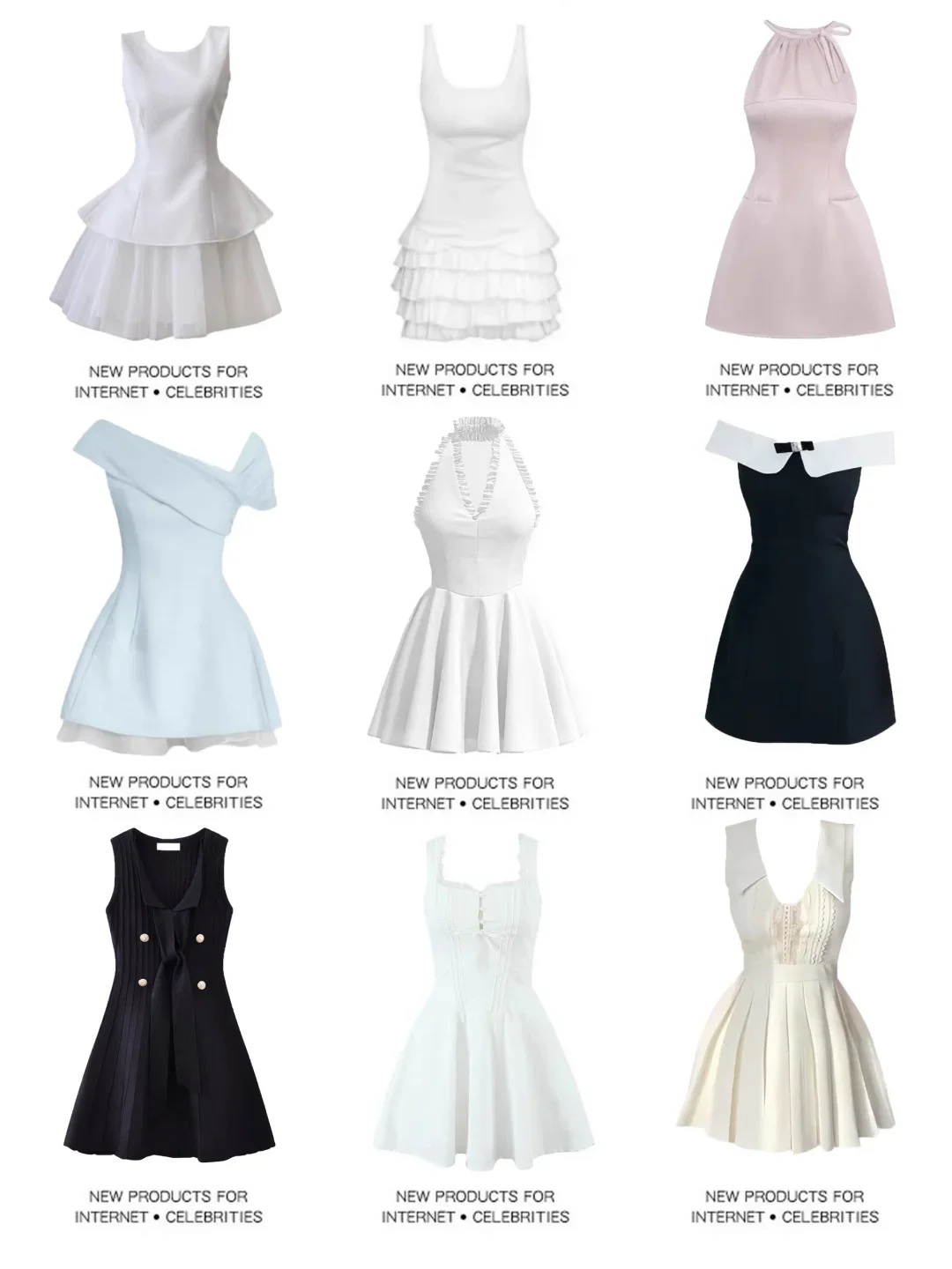 约会必入辣妹连衣裙小众不撞款