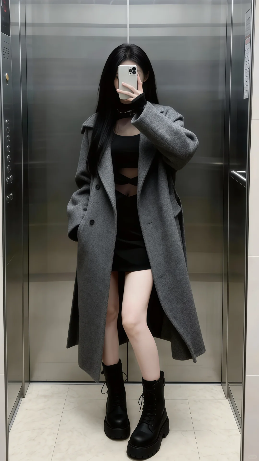 Vocal 黑色包臀裙才是永远的神！