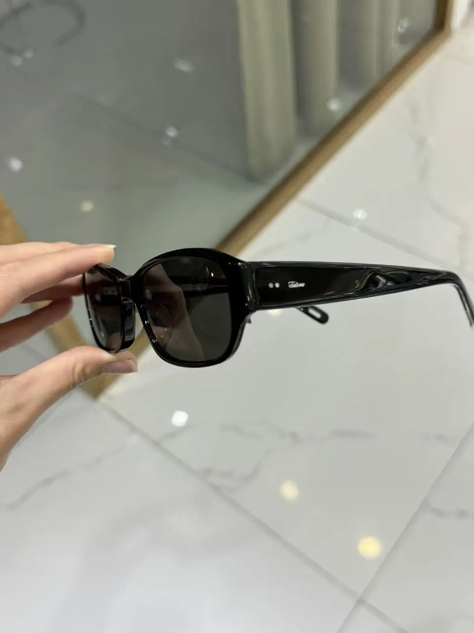 美式辣妹必备！Fakeme防晒窄框墨镜🕶️