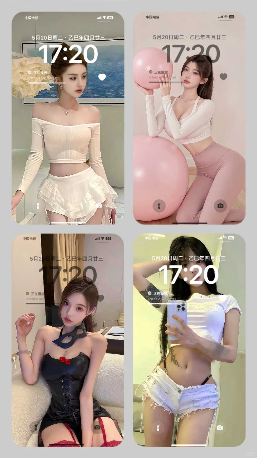 高级风美女壁纸｜谁用谁惊艳😵